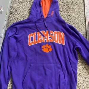 Stadium Athletics Purple and Orange Hoodie